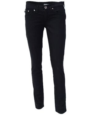 Pantalones mujer pitillo negro