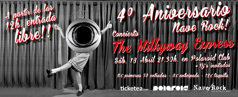 Fiesta IV Aniversario Nave Rock